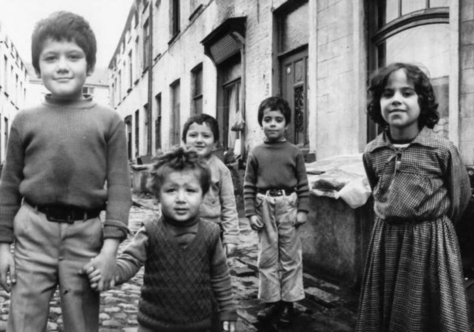 Gent'in yoksul mahallelerinde yetişen göçmen çocuklar (1973-Belçika)