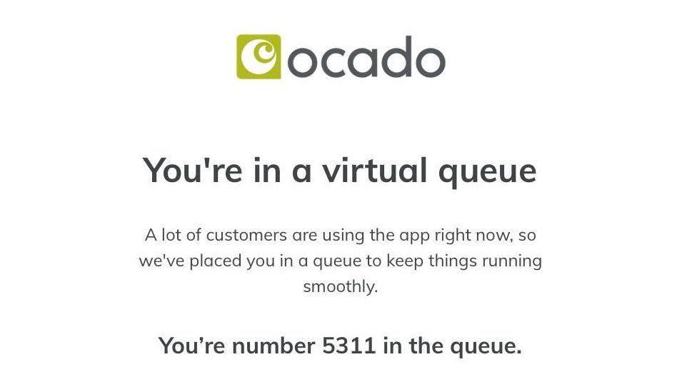 Ocado website