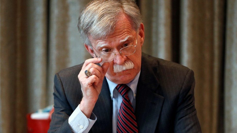 US National Security Advisor John Bolton said the US supported a no-deal Brexit