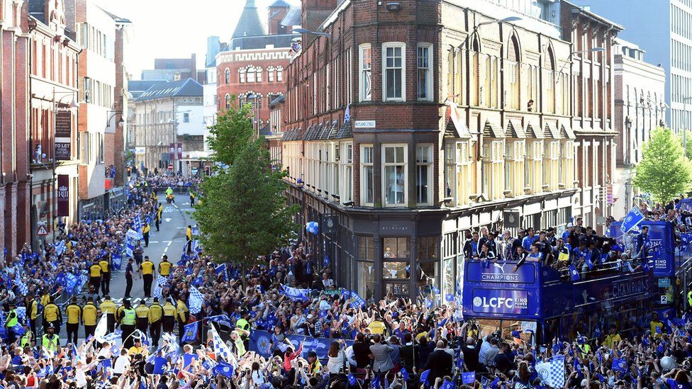 Leicester City's title parade