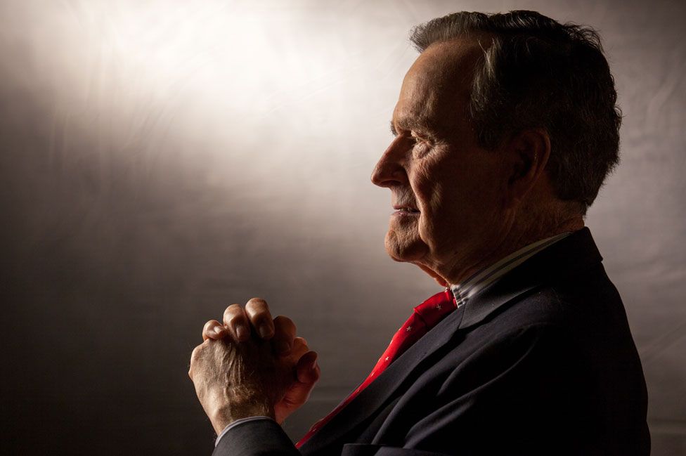 George HW Bush in 2011