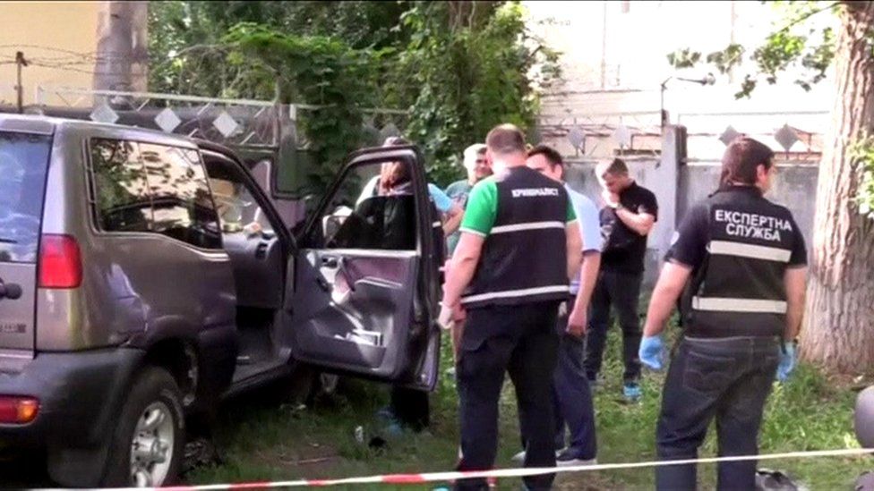 Ambushed car, 31 Oct 17