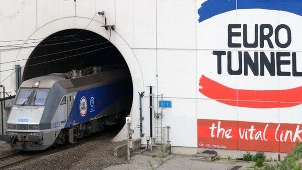 Eurotunnel train