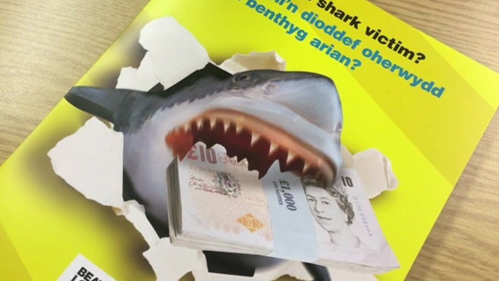 A loan shark brochure