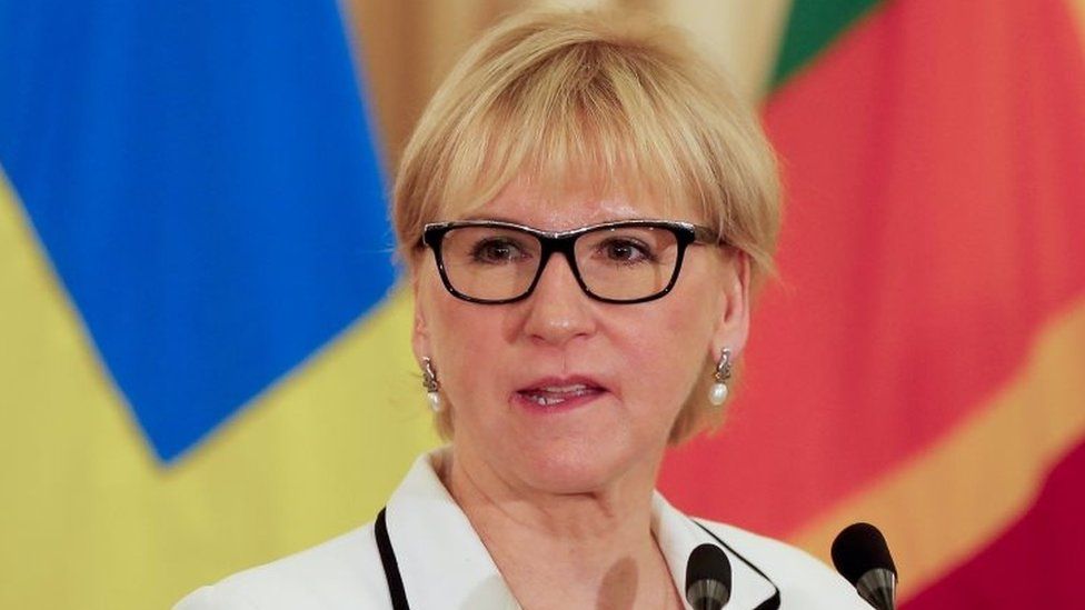 Swedish Foreign Minister Margot Wallstrom. Photo: April 2016