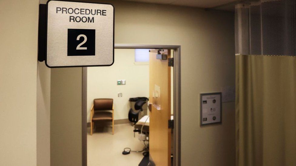 A procedure room at Planned Parenthood in Meridian, one of the few clinics in Idaho that offer abortions.