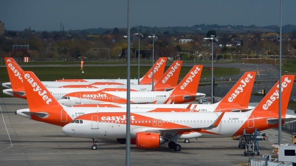 Easyjet planes