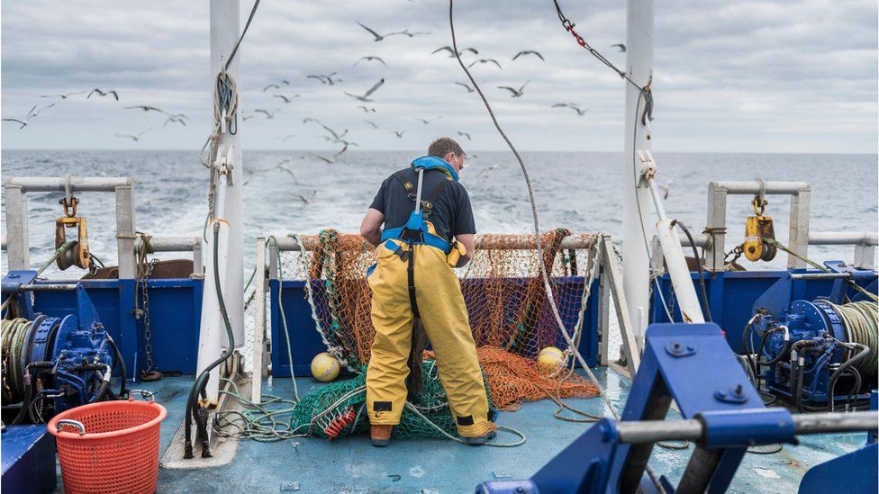 North Sea fisherman