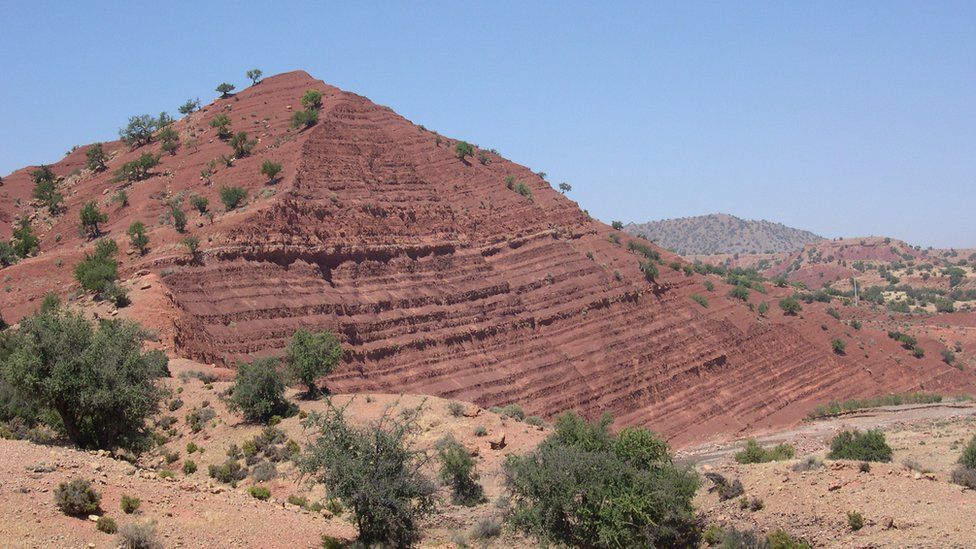 Sediments in Morocco