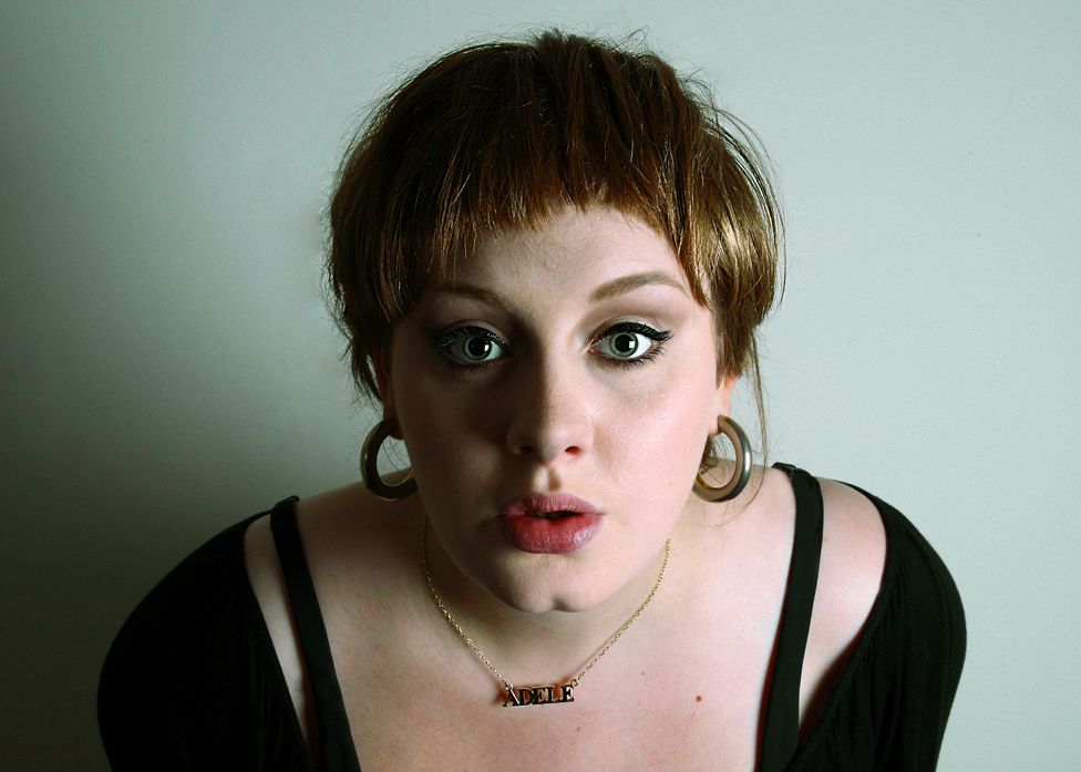 Adele photobooth picture, 2007