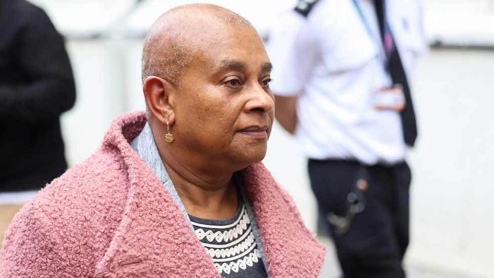 Baroness Doreen Lawrence leaves the High Court in London, Britain March 27, 2023