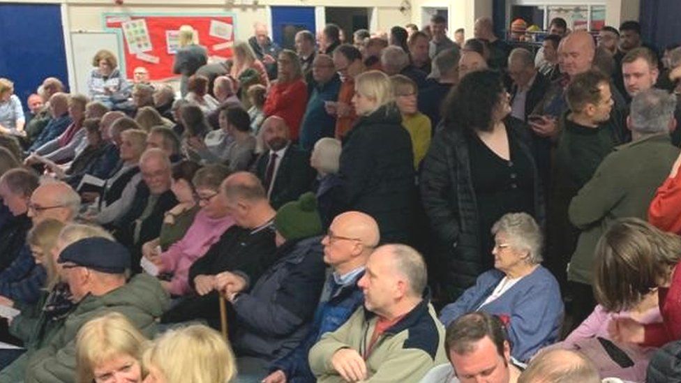 Packed public meeting held in Scampton