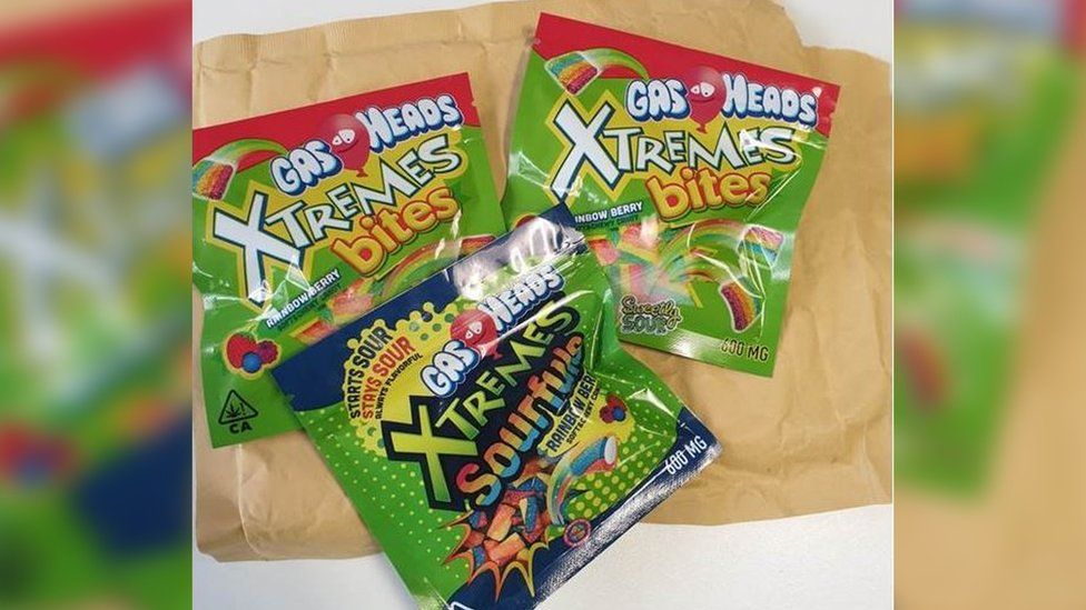 Cannabis-laced sweets seized by police