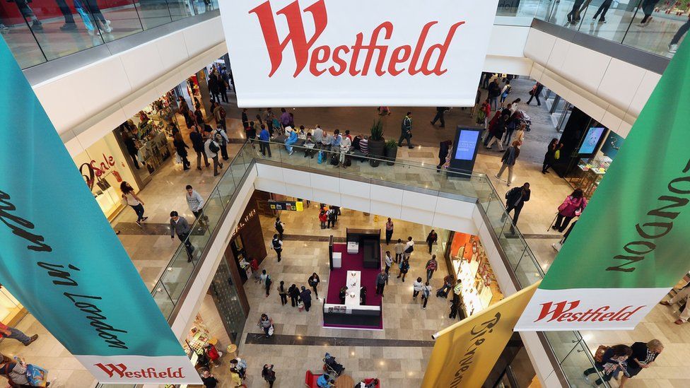 Westfield London Shopping Center