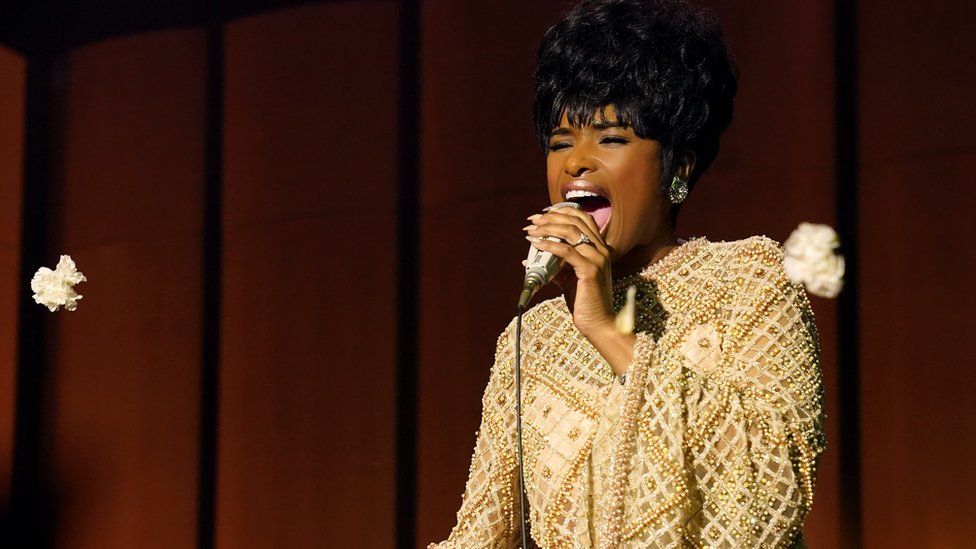 Jennifer Hudson as Aretha Franklin in Respect