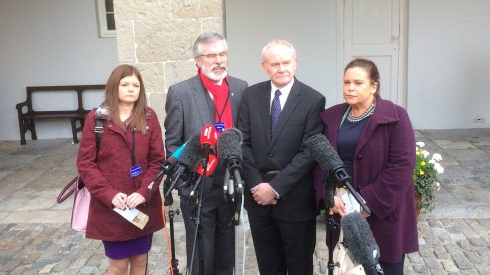 Sinn Féin are among the political parties attending the conference in Dublin on Wednesday