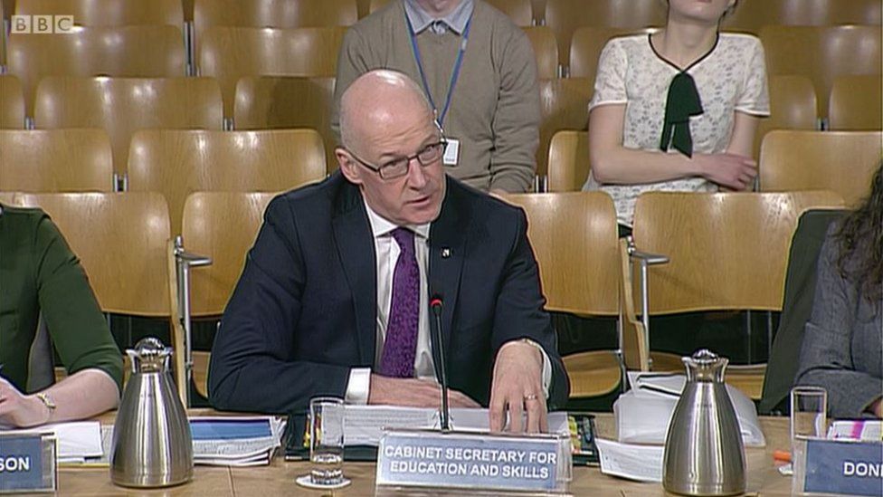 Swinney Attacks 'unbalanced' Holyrood Education Report - BBC News