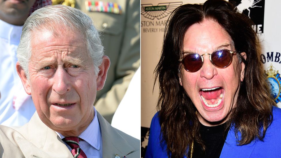 Prince Charles and Ozzy Osbourne