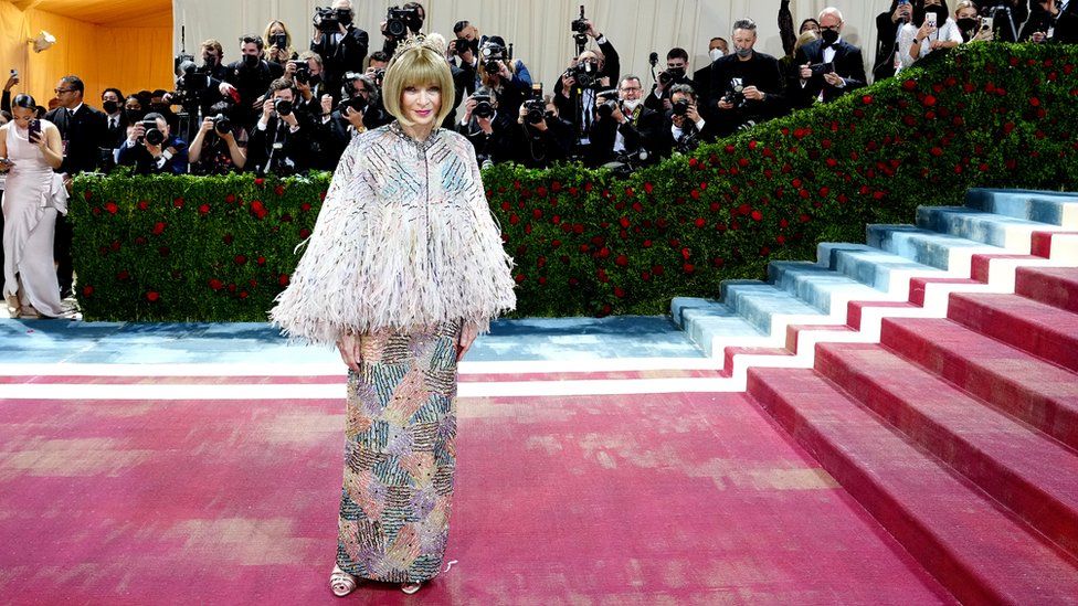 Dame Anna Wintour at the 2022 Met Gala