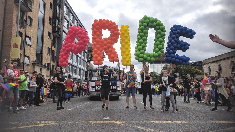 Belfast Pride parade