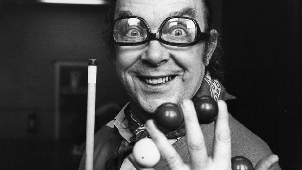 Eric Morecambe photographed in 1978