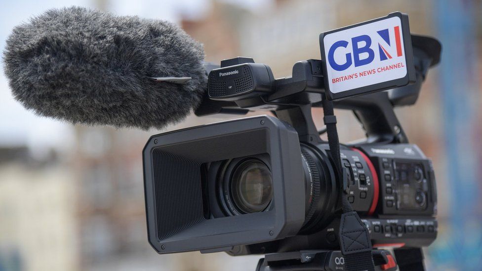 GB News camera