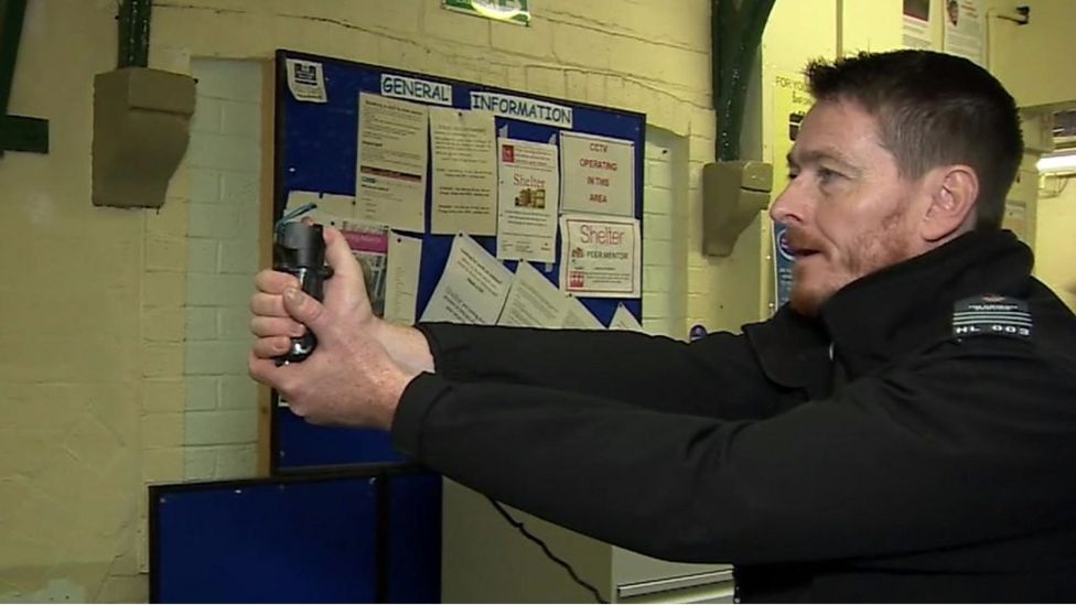 Pepper spray for prison officers 'a real risk' BBC News