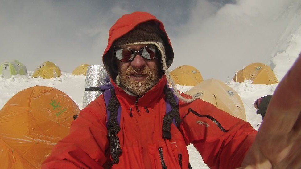 Ian Toothill reached the top of the North Col route on Mount Everest on 16 May