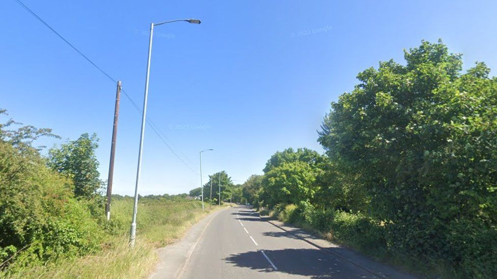 The incident happened on the A548 Coast Road at Mostyn