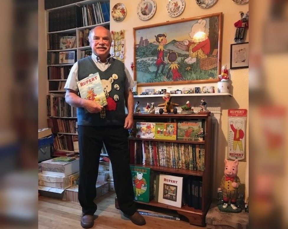 John Swan and his collection