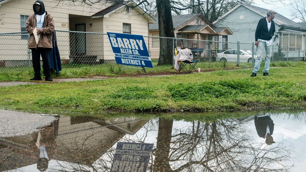 Voters in Selma