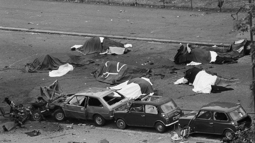 Hyde Park bombing aftermath