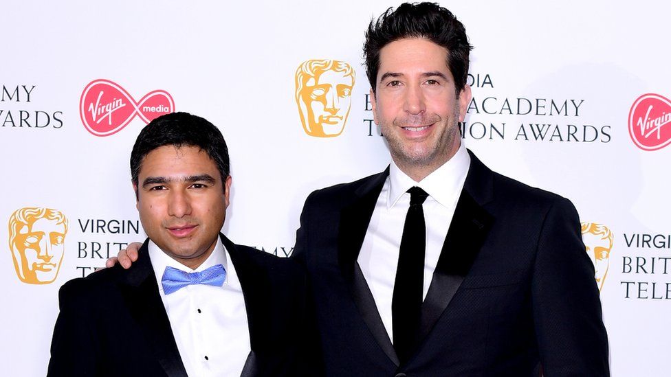 Nick Mohammed and David Schwimmer