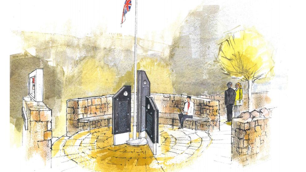 Memorial to commemorate Long Ashton's war dead BBC News