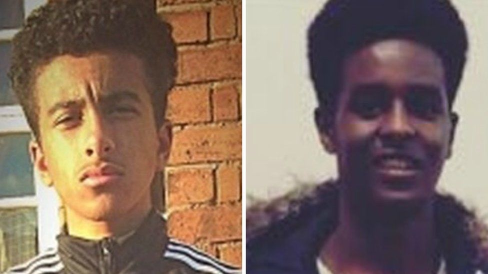 Waseem Al-Muflehi (left) and Yahya Mohammed (right)