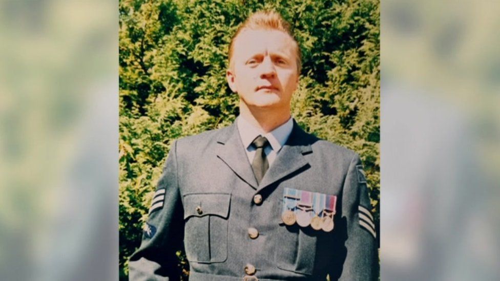 Carl Finn in uniform