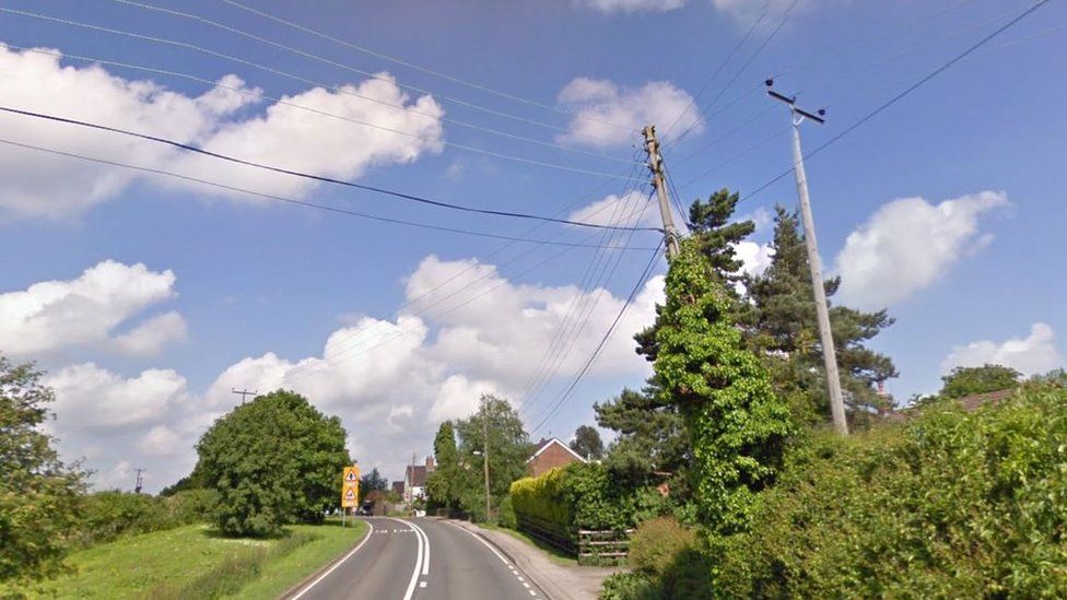 Driver dies in police pursuit crash near Church Lawford BBC News