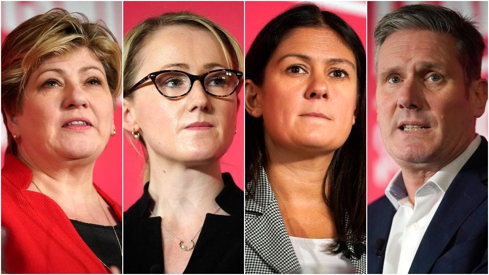 Emily Thornberry, Rebecca Long-Bailey, Lisa Nandy and Sir Keir Starmer are all hoping for the nomination