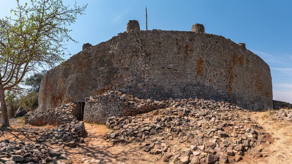 Ancient ruins of Great Zimbabwe