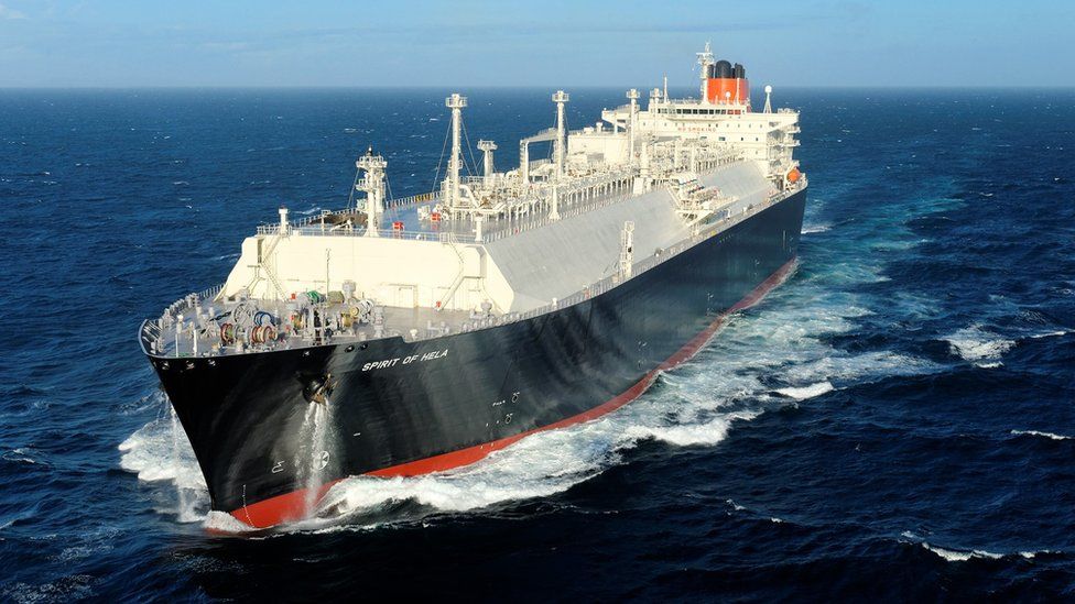 Santos LNG tanker