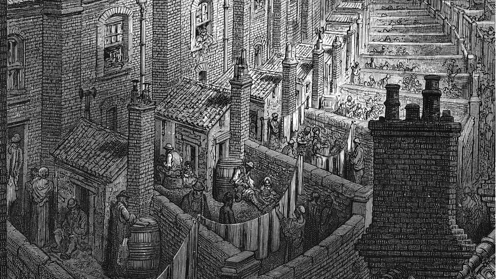 Slums of London