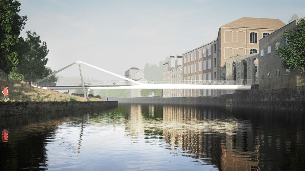 Bath Quays Bridge design