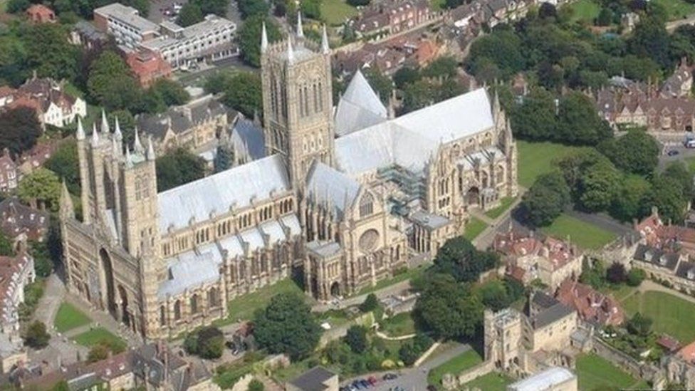 Lincoln Cathedral Plan