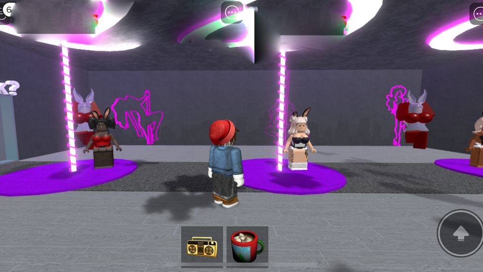 Screengrab from a Roblox 'Condo' Roblox: The children's game with a sex  problem By James Clayton & Jasmin Dyer BBC News 11 hours ago I Technology  Warning: This article contains text and