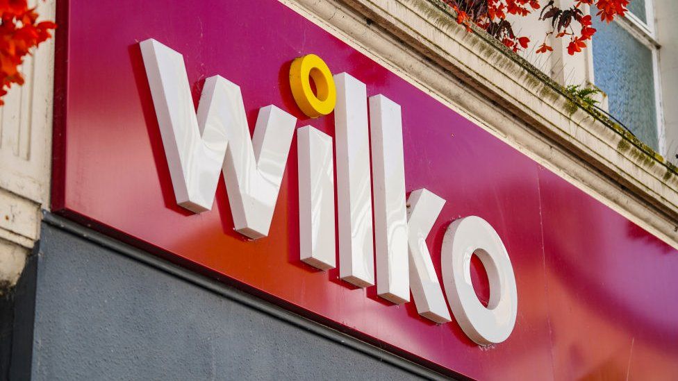 A Wilko sign
