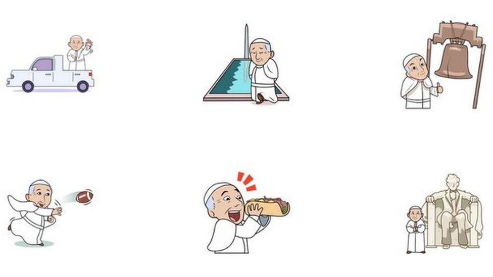 Pope emoji's