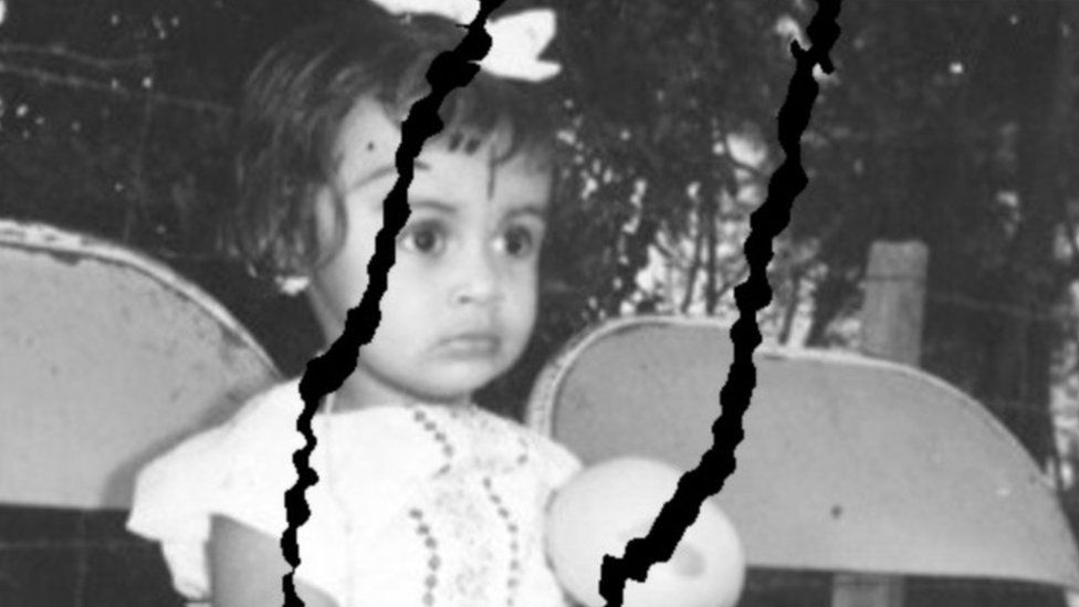Purnima Govindarajulu as a little girl