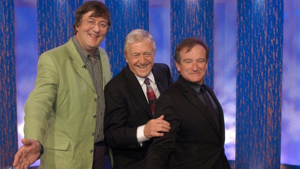On the Michael Parkinson show with actor, writer and comedian Stephen Fry