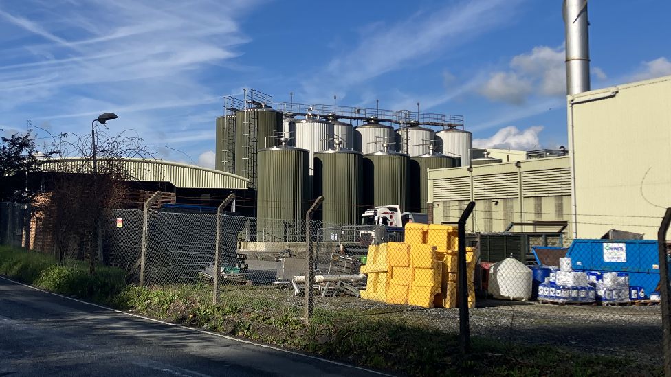 Dairy Partners Ltd site in Aberarad, near Newcastle Emlyn