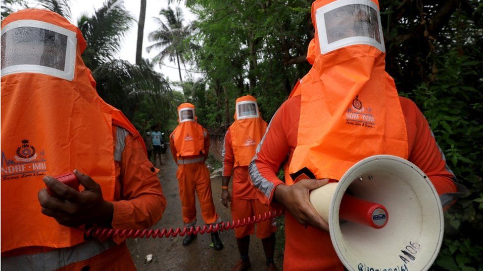 NDRF rescue teams